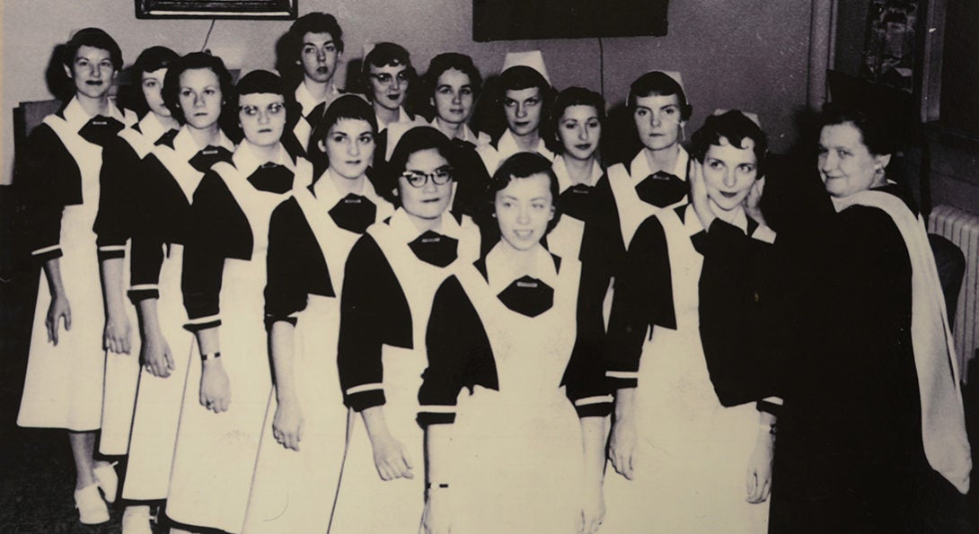 Early UIC Nursing class