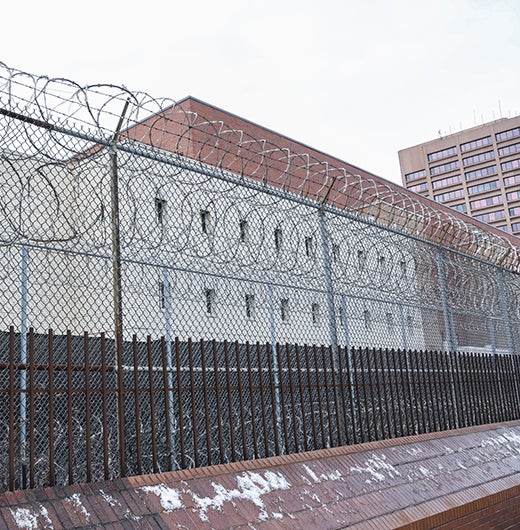 Exterior of Cook County Jail