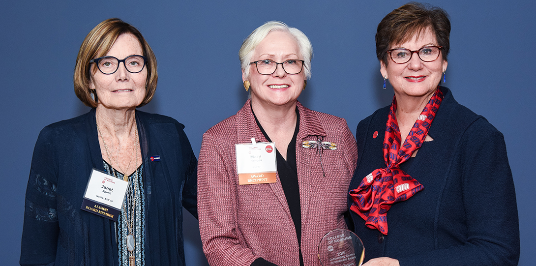 Outstanding Alumni Achievement Award recipient Mary Crabtree Tonges