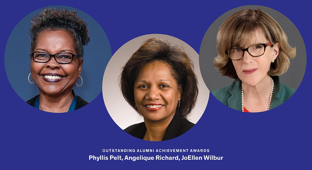 Phyllis Pelt, Angelique Richard, JoEllen Wilbur