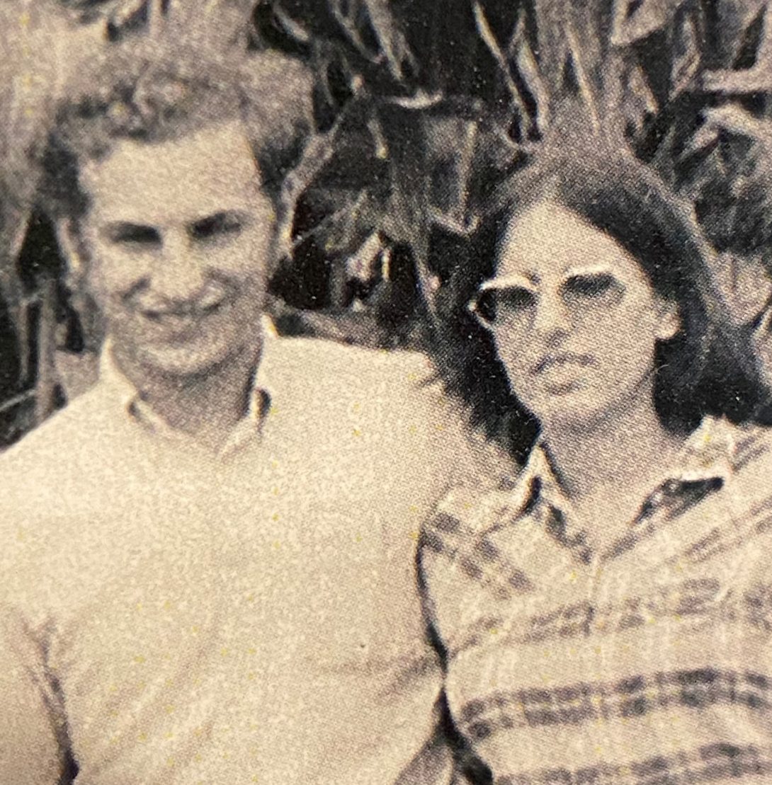 Sherri Mendelson (right) and husband Tom.