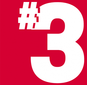 Graphic of number 3 