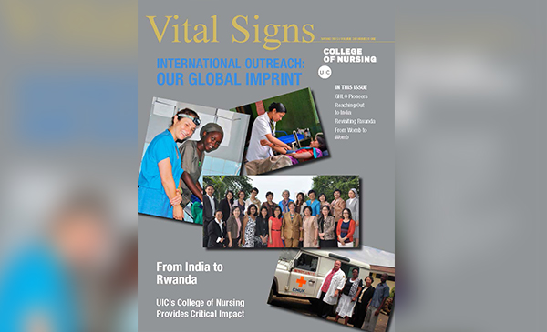 Cover of fall 2015 issue of Vital Signs