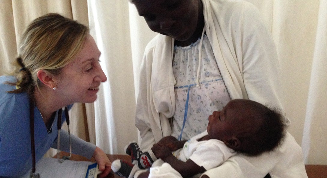 Prof's efforts improve umbilical cord care in Haiti, College of Nursing