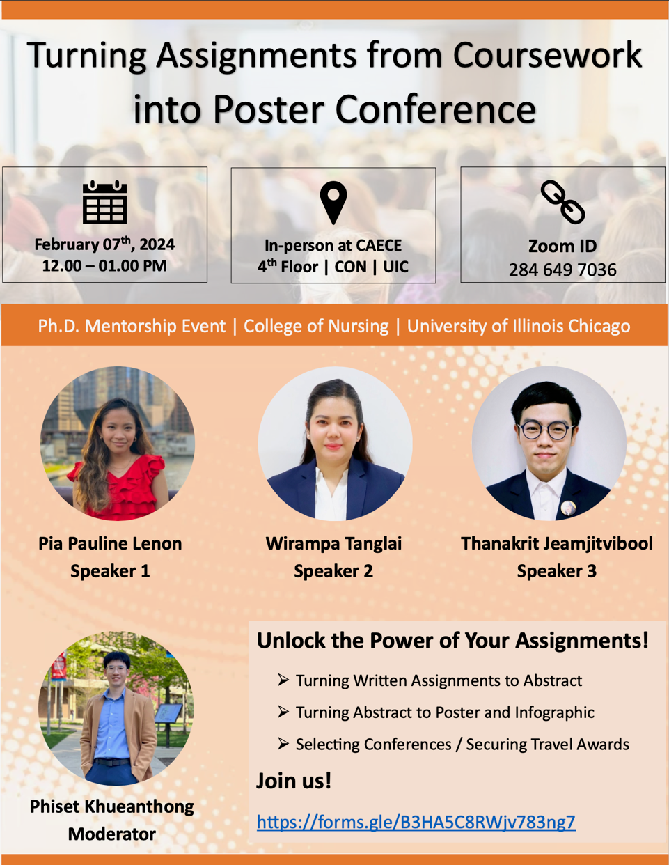 event flier