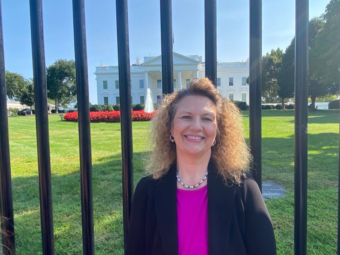 Krista Jones and other nursing leaders met with government officials in Washington, D.C., including at the White House, last week to discuss the health effects of increasingly severe and frequent heat waves.