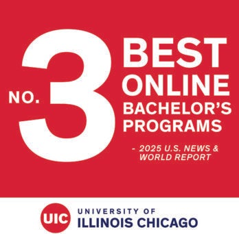 No. 3 best online bachelor's programs 